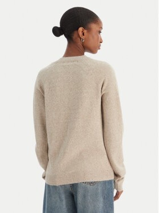 Vero Moda Sweter Doffy 10221006 Beżowy Regular Fit