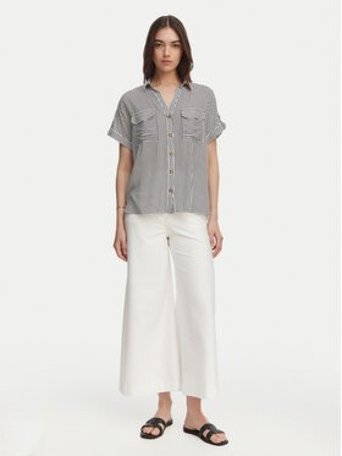 Vero Moda Koszula Bumpy 10310139 Granatowy Regular Fit