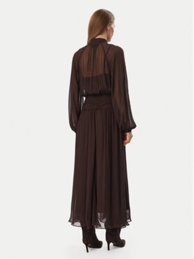 Marella Sukienka koktajlowa Garza 2623226101 Brązowy Regular Fit