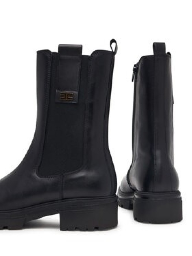 Elisabetta Franchi Botki F4A5-E0721-1251 S Czarny