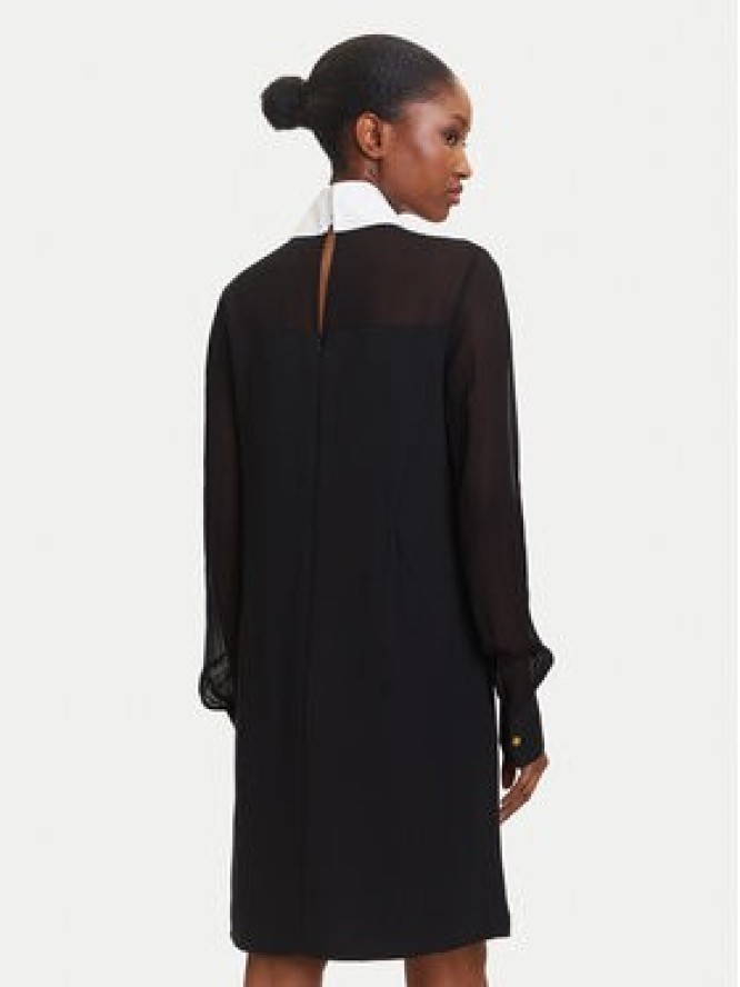 KARL LAGERFELD Sukienka koszulowa A3W13020 Czarny Regular Fit