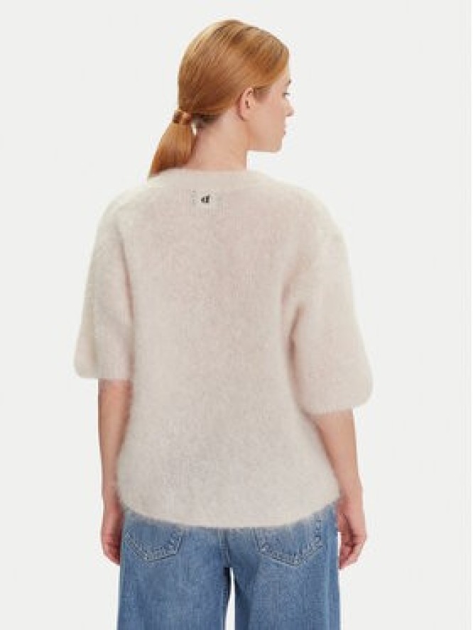 Dixie Sweter M277Y101A Écru Relaxed Fit