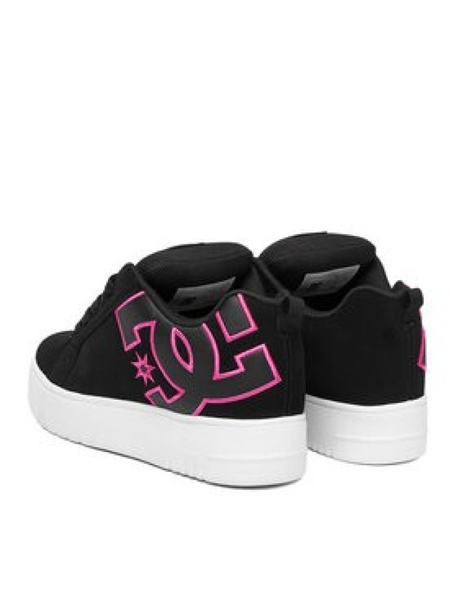 DC Shoes Sneakersy CEO-COURT GRAFFIK PLATFORM DC02422001 Czarny