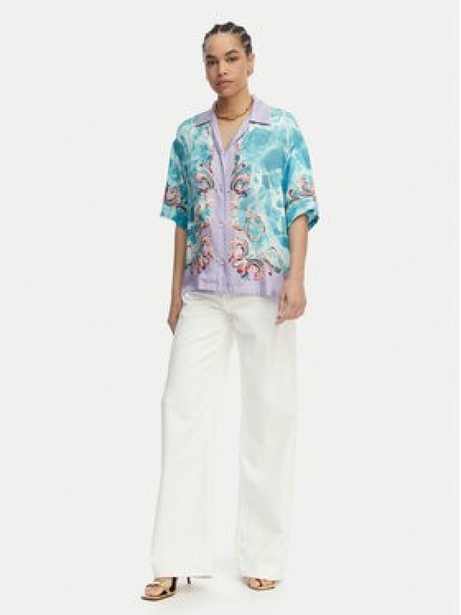Versace Jeans Couture Koszula 80HAL2P9 NS829 Kolorowy Regular Fit