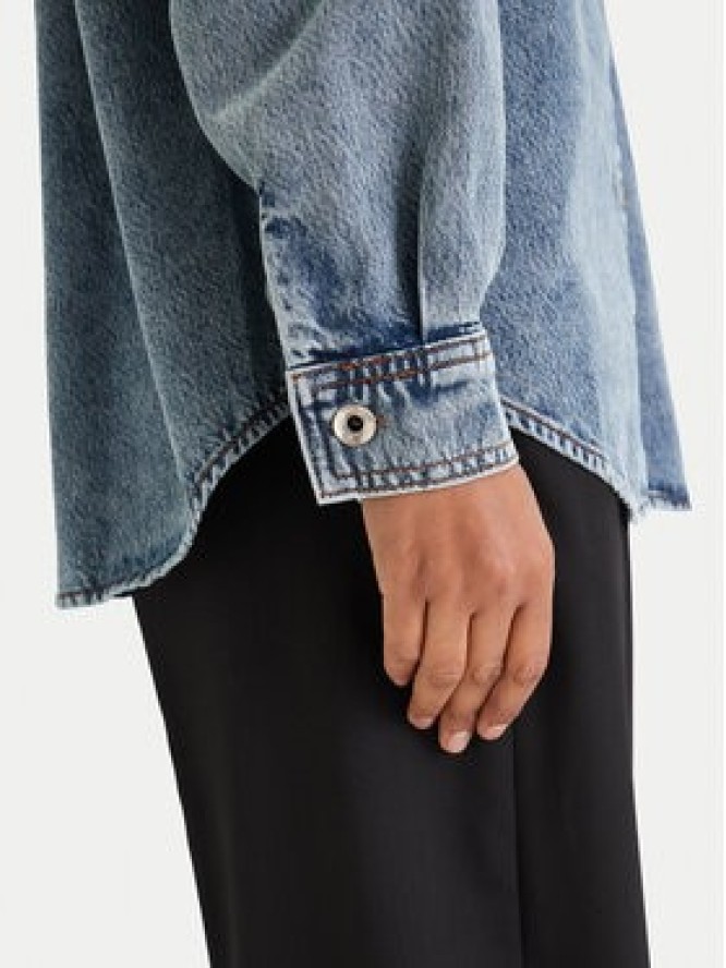 Patrizia Pepe Koszula jeansowa 8C0833/D108-CB05 Niebieski Regular Fit