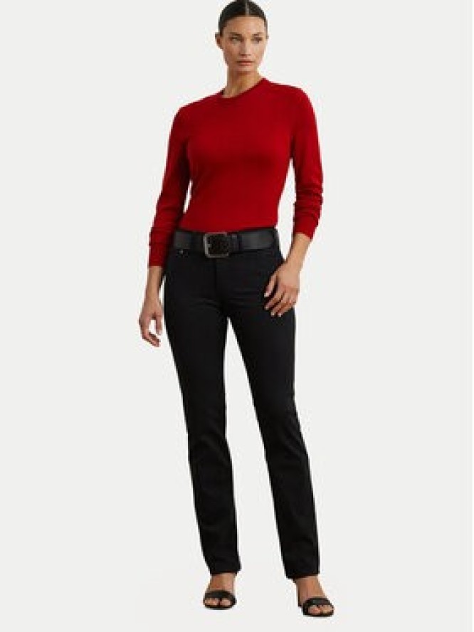 LAUREN RALPH LAUREN Sweter 200919114016 Czerwony Slim Fit