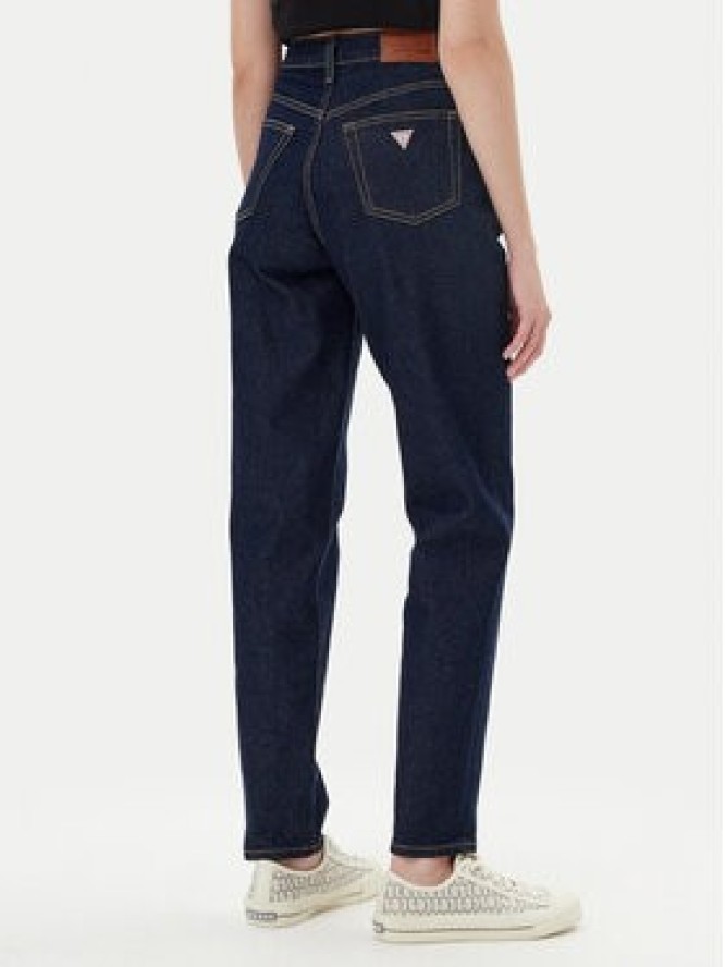 Guess Jeans Jeansy W4YA0D D5CC1 Granatowy Mom Fit