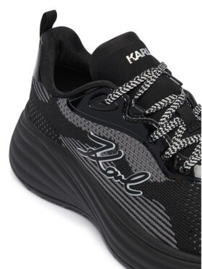 KARL LAGERFELD Sneakersy Krista KL64126 Czarny