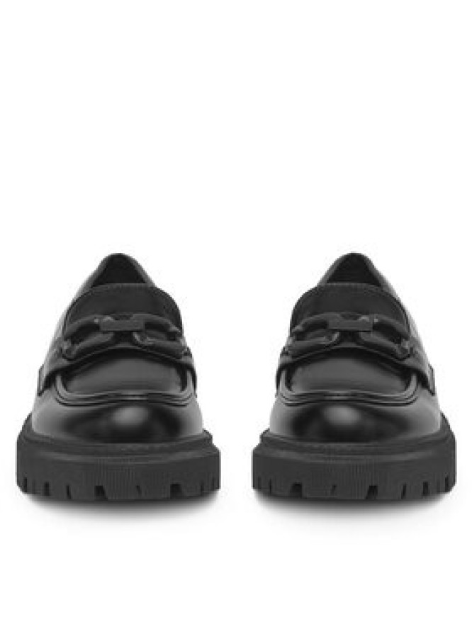 DeeZee Loafersy BBT-22663-10 Czarny