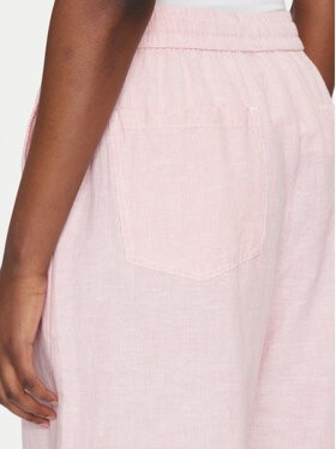 Tommy Jeans Spodnie materiałowe DW0DW20352 Różowy Regular Fit