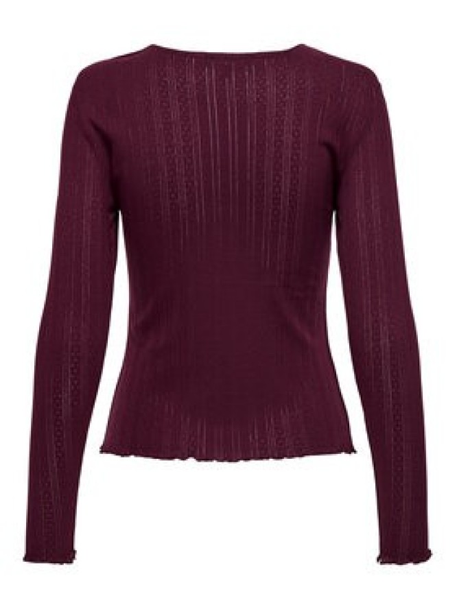 ONLY Bluzka Carlotta 15291987 Fioletowy Regular Fit