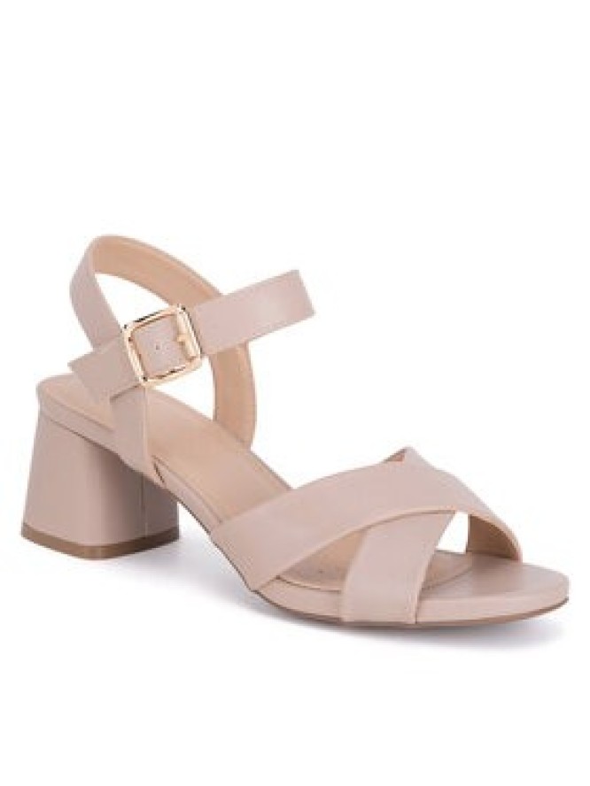 Clara Barson Sandały WSS21574-01 Beżowy