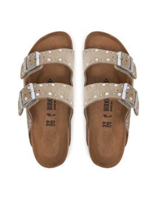 Birkenstock Klapki Arizona Rivet 1029390 Brązowy