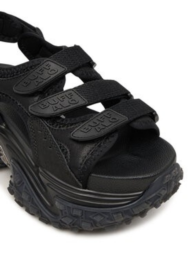 Buffalo Sandały Cerbo Sandal Track 1602366 Czarny