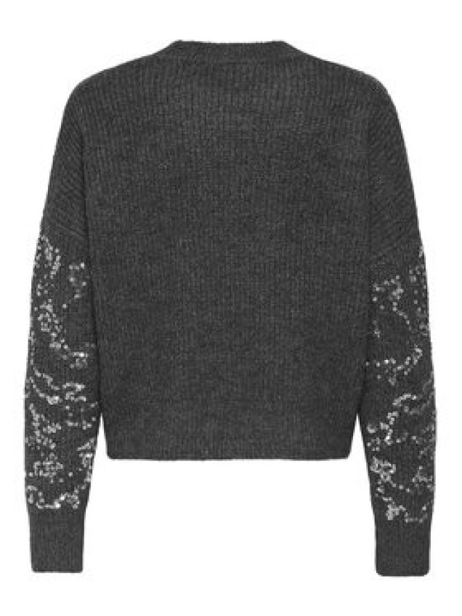 ONLY Sweter Alta 15353230 Szary Regular Fit