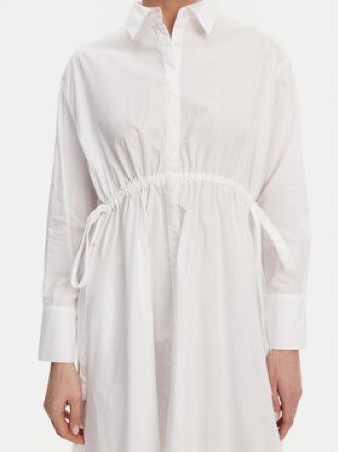 French Connection Sukienka koszulowa 71NZS Biały Regular Fit