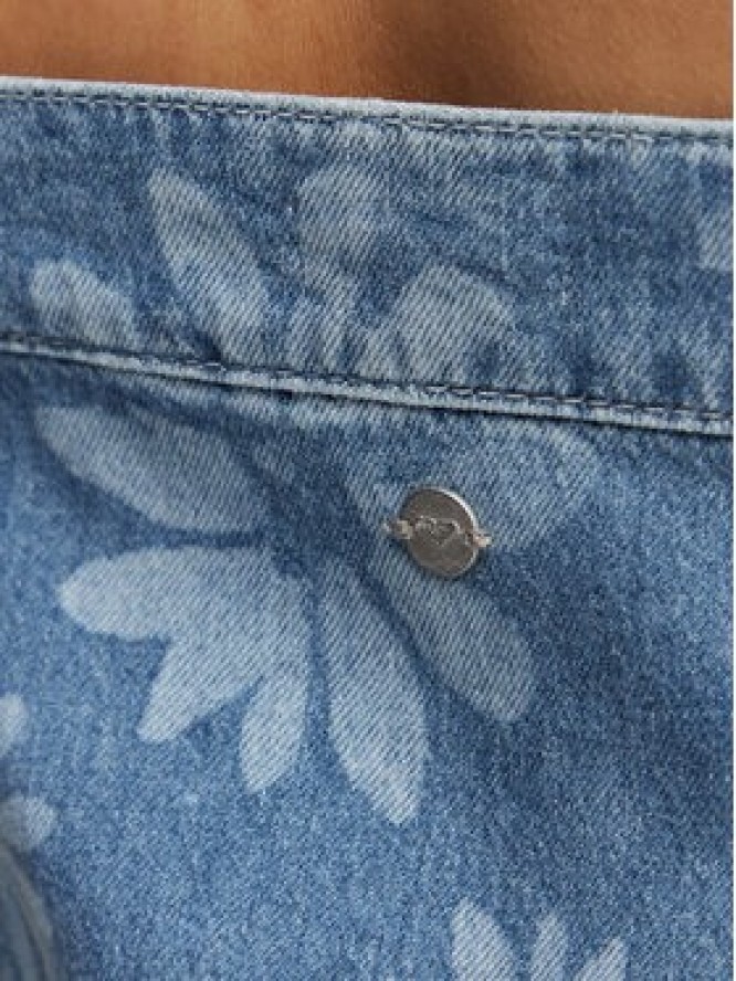 Roxy Sukienka jeansowa Dreamy Daze ERJDD03011 Niebieski Regular Fit