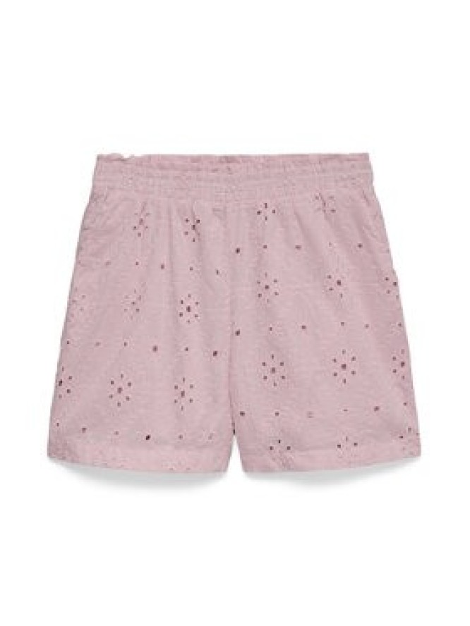 Vero Moda Szorty materiałowe Eliza 10346709 Różowy Regular Fit