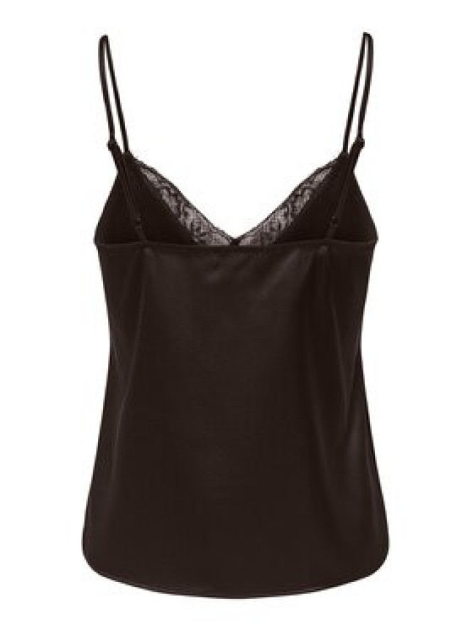 ONLY Top Faraya 15380254 Brązowy ciemny Regular Fit