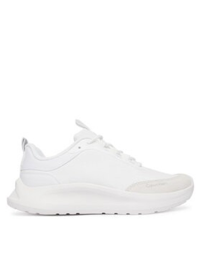 Calvin Klein Sneakersy Light Eva Runn Laceup Aop HW0HW03292 Biały