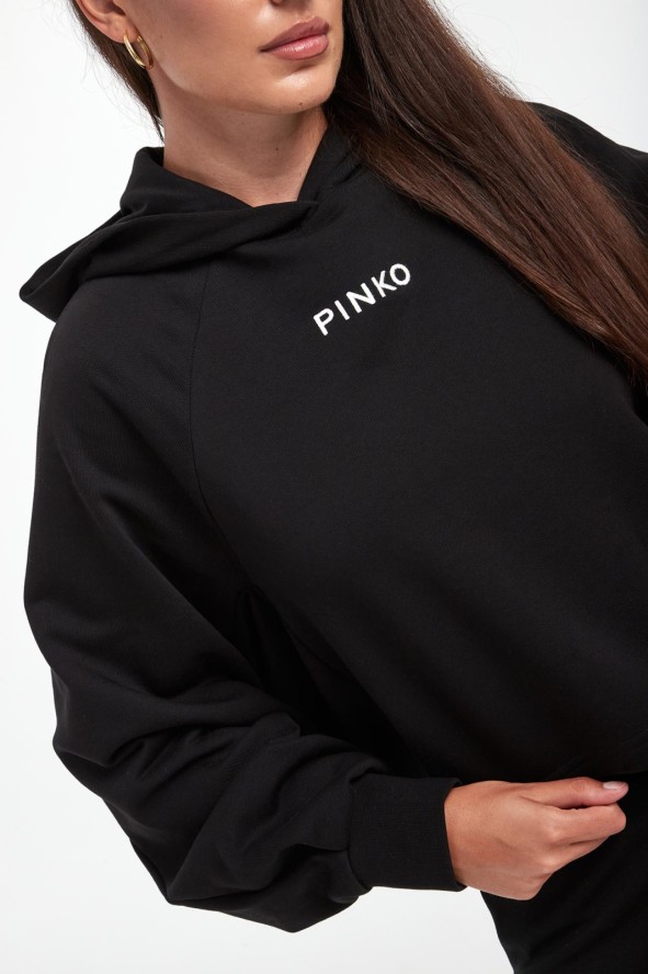 Bluza damska z kapturem Mediocre PINKO