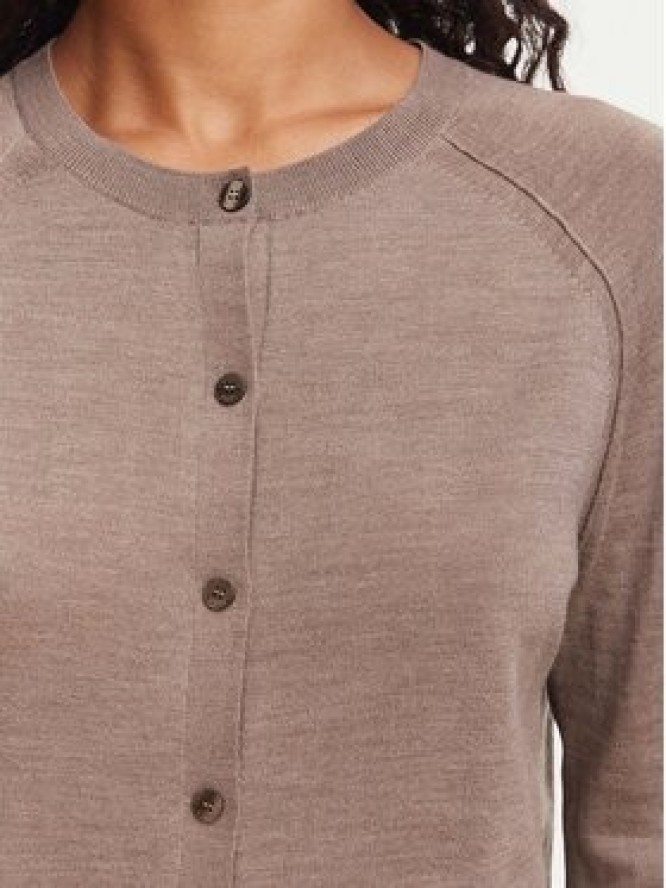 BOSS Kardigan Fonami 50545031 Brązowy jasny Regular Fit