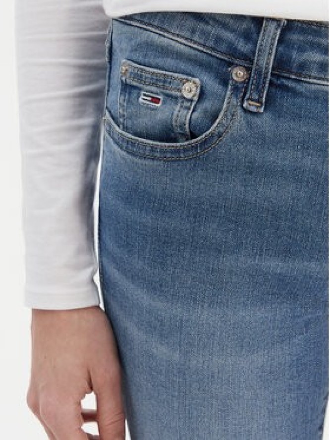 Tommy Jeans Jeansy Sophie DW0DW19530 Niebieski Skinny Fit