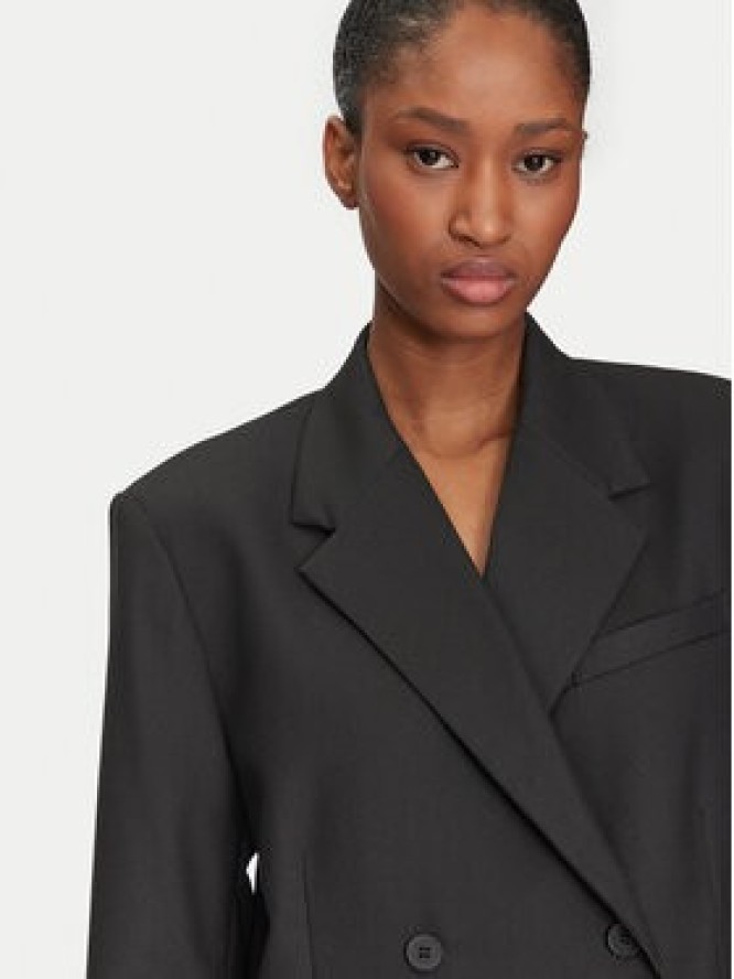 2NDDAY Marynarka Herman 2251115120 Czarny Loose Fit