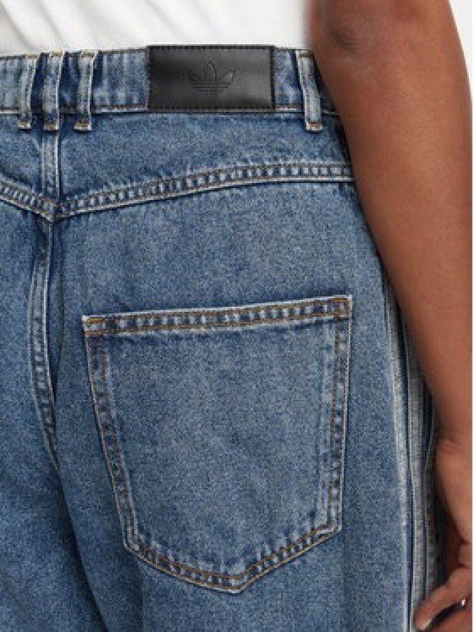 adidas Jeansy KQ6476 Niebieski Barrel Fit