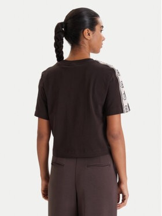 Guess T-Shirt V3RI08 I3Z14 Brązowy Regular Fit