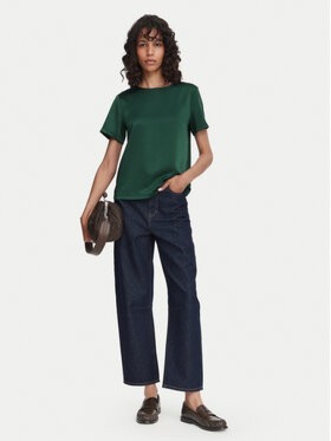 Weekend Max Mara Bluzka Gilbert 2625946041 Zielony ciemny Regular Fit