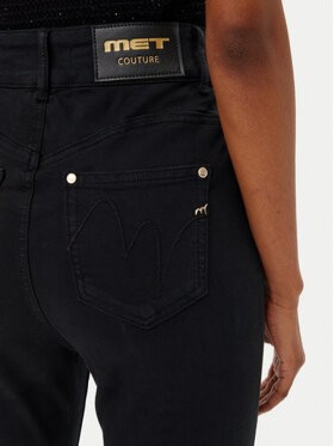 MET Jeansy M10 253PT Czarny Regular Fit