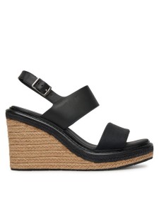 Calvin Klein Espadryle Wedge Sandal 70 - Jacq HW0HW02386 Czarny