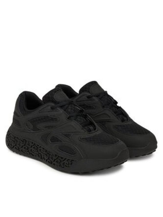 Guess Sneakersy FLTSWA LEA12 Czarny