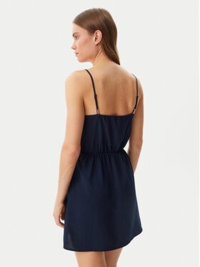 Tommy Jeans Sukienka letnia Essential DW0DW20613 Granatowy Regular Fit