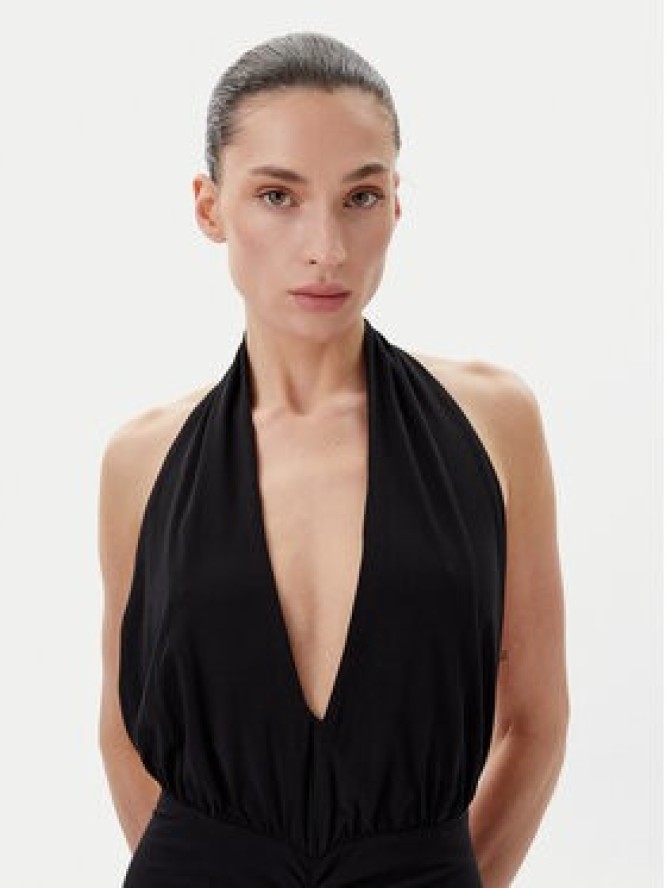 Eleh Sukienka wieczorowa ESS250194 Czarny Regular Fit