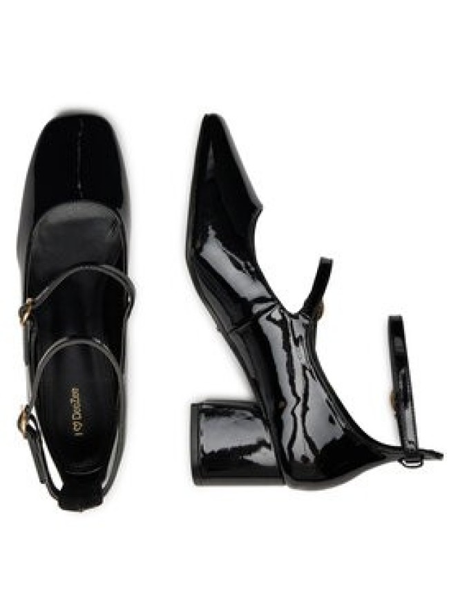 DeeZee Półbuty LWKK2026-2 Czarny