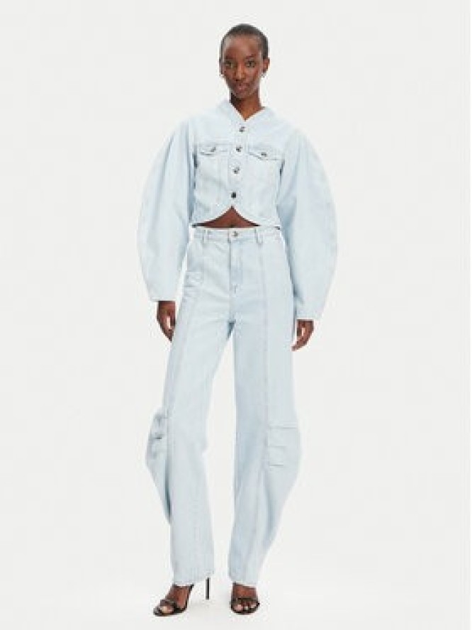 ROTATE Kurtka jeansowa 1138261468 Niebieski Relaxed Fit