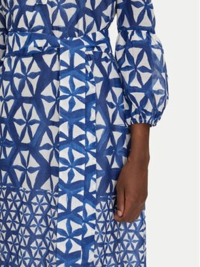 Iconique Sukienka letnia IC25-089 Niebieski Relaxed Fit