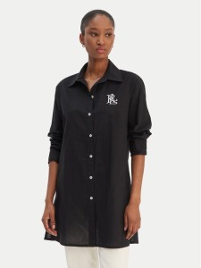 LAUREN RALPH LAUREN Koszula 20529276 Czarny Regular Fit
