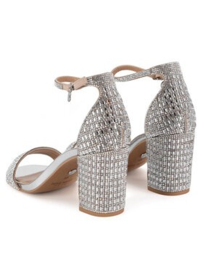 Nine West Sandały WFA3032-1 Srebrny