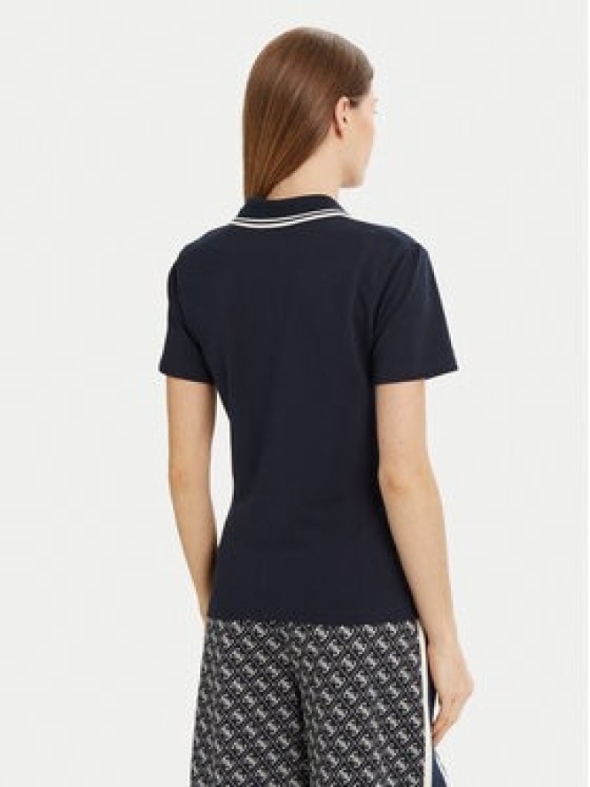 Guess Polo V5GP06 KCOK1 Granatowy Slim Fit