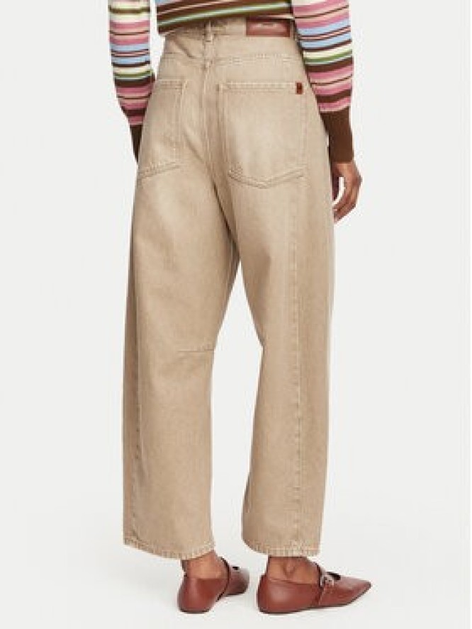 Weekend Max Mara Jeansy Arcadia 2625186061 Beżowy Boyfriend Fit