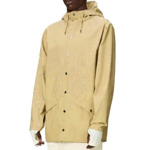 Kurtka RAINS 12010R LONG JACKET W3 Jasnobrązowy