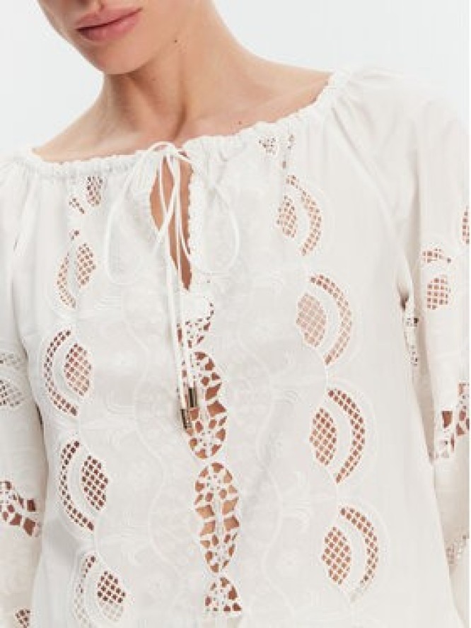 Liu Jo Bluzka WA5257 T4853 Biały Relaxed Fit
