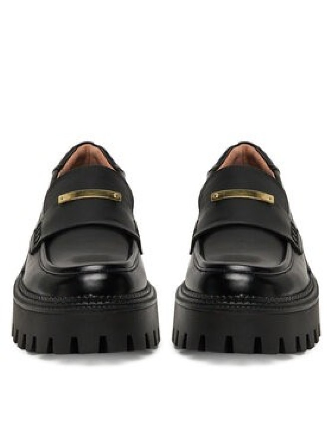 DeeZee Loafersy HY19001-2 Czarny
