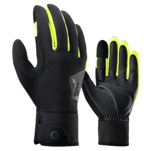 Para Rękawiczek Rowerowych Pełnodotykowych Ciepłych