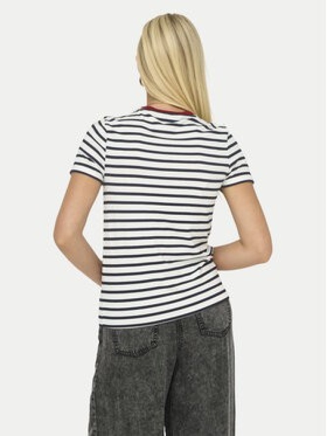 ONLY T-Shirt Heart 15318959 Biały Regular Fit