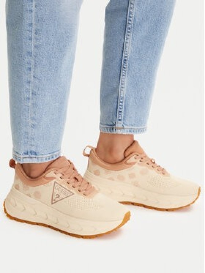 Guess Sneakersy 176755 Beżowy