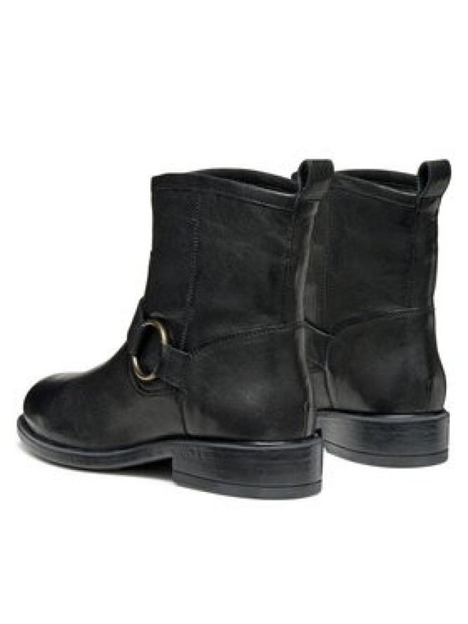 Geox Botki D Catria D56LQB 00081 C9999 Czarny